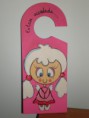 Placa para porta